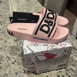 Dolce and  Gabbana Slides